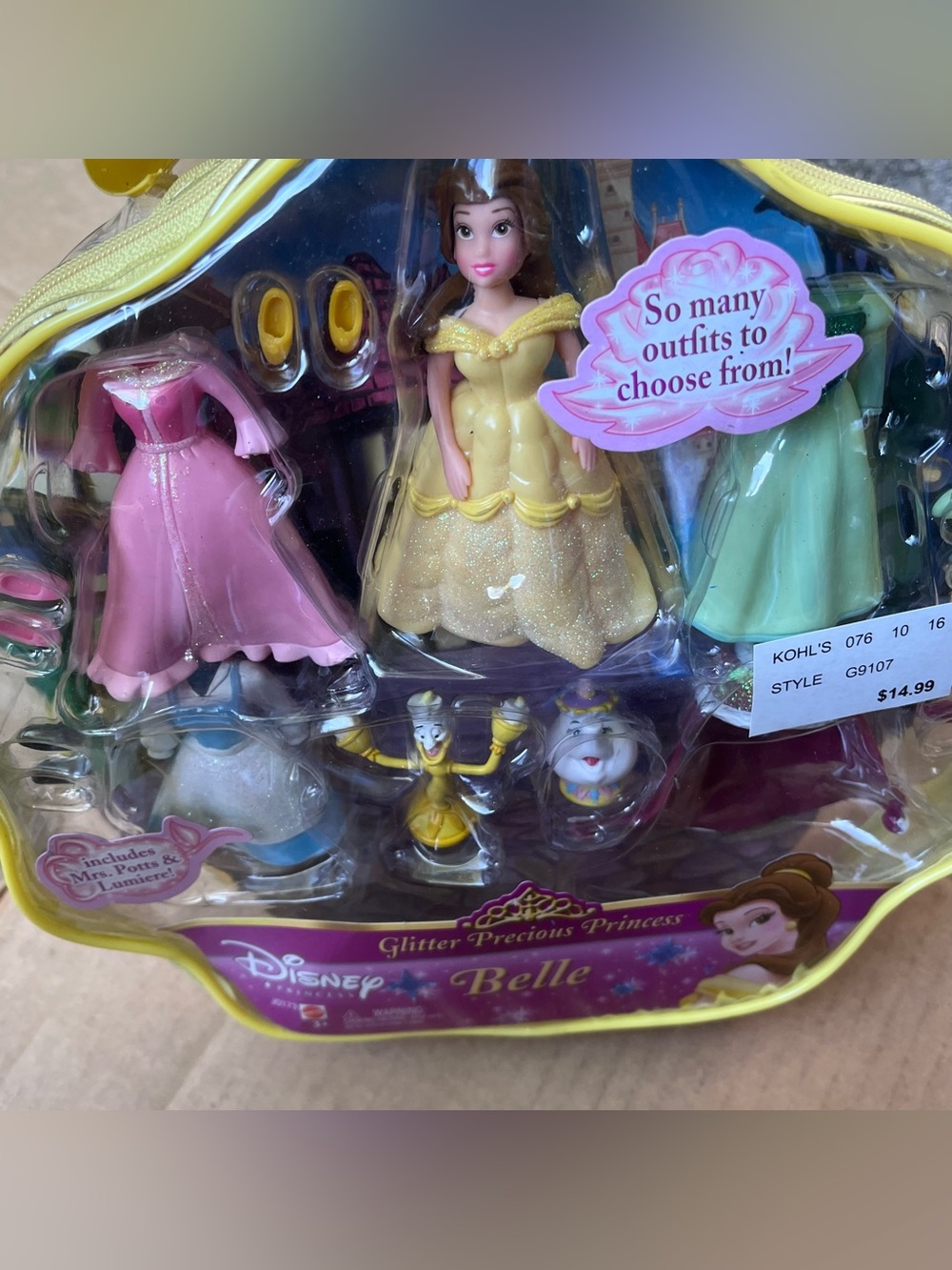 Disney Parks Exclusive Belle Princess Fashion Set - New Vintage Y2K